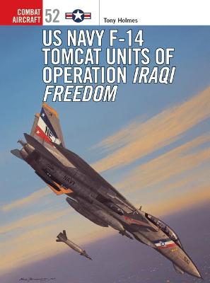 Book cover for US Navy F-14 Tomcat Units of Operation Iraqi Freedom