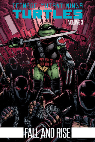 Book cover for Teenage Mutant Ninja Turtles Volume 3: Fall and Rise