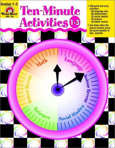 Book cover for Ten-Minute Activities, Grades 1-3