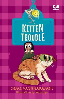 Book cover for Kitten Trouble (Hook Books)