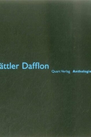 Cover of Blattler Dafflon: Anthologie 29: German Text
