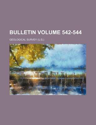 Book cover for Bulletin Volume 542-544