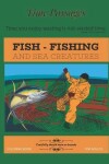 Book cover for Fish Fishing and Sea Creatures Coloring Book for Adults