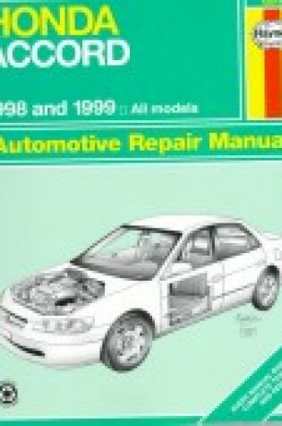 Cover of Honda Accord (1998-99) Automotive Repair Manual