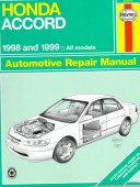 Cover of Honda Accord (1998-99) Automotive Repair Manual