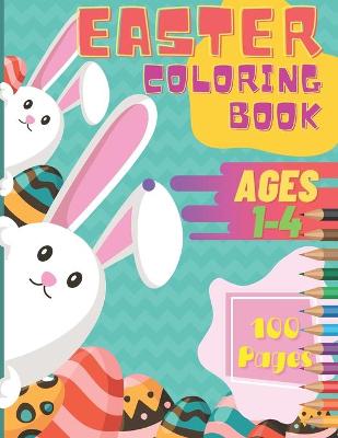 Book cover for Easter Coloring Book