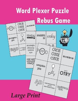 Book cover for Word Plexer Puzzle Rebus Game