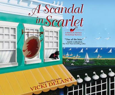 Book cover for A Scandal in Scarlet