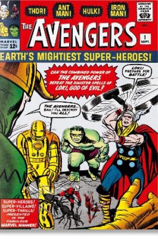 Cover of Marvel Comics Library. Avengers. 1963–1965