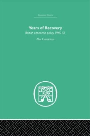 Cover of Years of Recovery