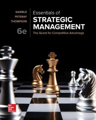 Book cover for Loose-Leaf Essentials of Strategic Management