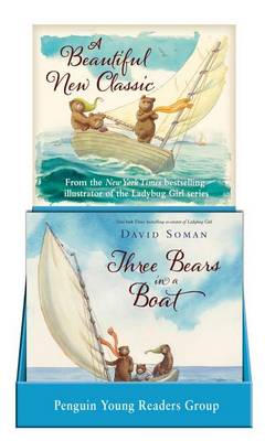 Book cover for Three Bears in a Boat 6-Copy Counter Display W/ Riser