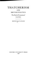 Book cover for Thatcherism and British Politics