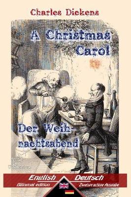 Book cover for A Christmas Carol - Der Weihnachtsabend