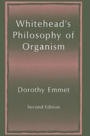 Cover of Whitehead's Philosophy of Organism