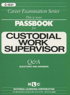 Book cover for Custodial Work Supervisor