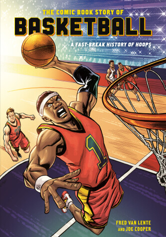 Book cover for Comic Book Story of Basketball