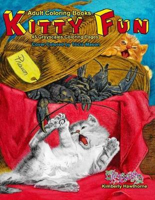 Book cover for Adult Coloring Books Kitty Fun