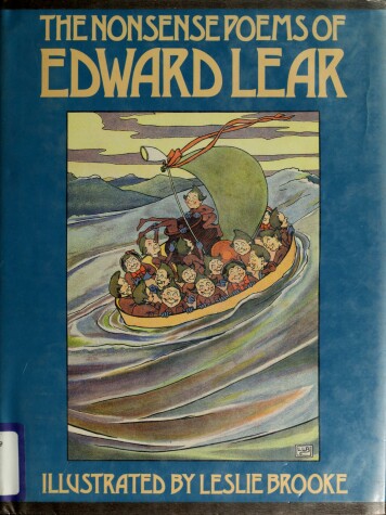 Book cover for The Nonsense Poems of Edward Lear