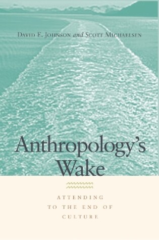 Cover of Anthropology's Wake