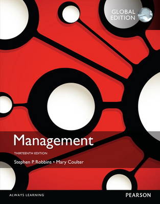 Book cover for Management with MyManagementLab, Global Edition