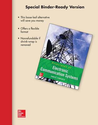 Book cover for Loose Leaf for Principles of Electronic Communication Systems