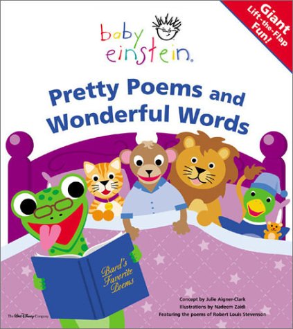 Book cover for Baby Einstein Pretty Poems and Wonderful Words