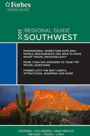 Cover of Forbes Travel Guide 2011 Southwest