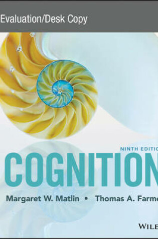 Cover of Cogntiion Instructor's Edition