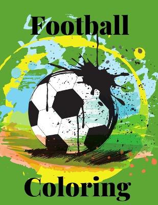 Book cover for Football Coloring