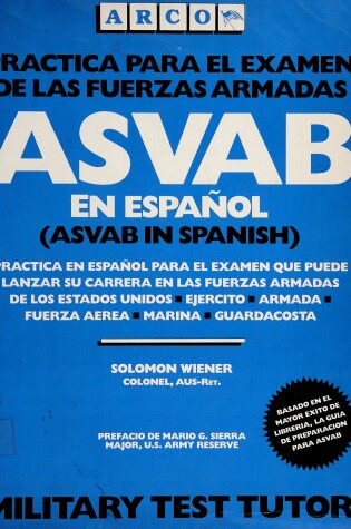 Cover of Asvab En Espanol