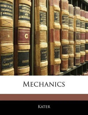 Book cover for Mechanics