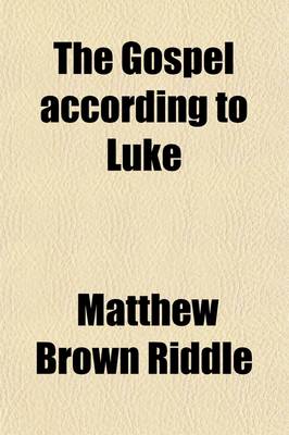 Book cover for The Gospel According to Luke