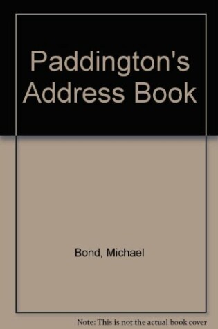 Cover of Paddington's Address Book