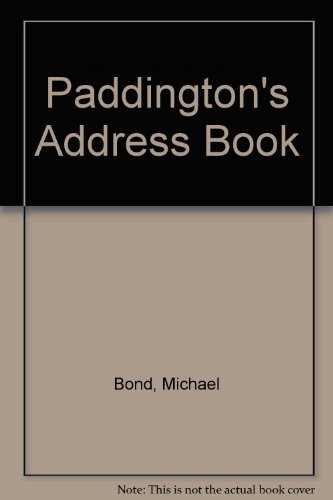 Book cover for Paddington's Address Book