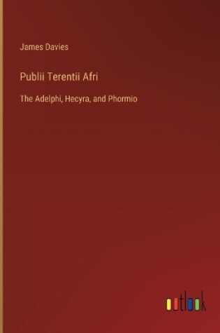Cover of Publii Terentii Afri