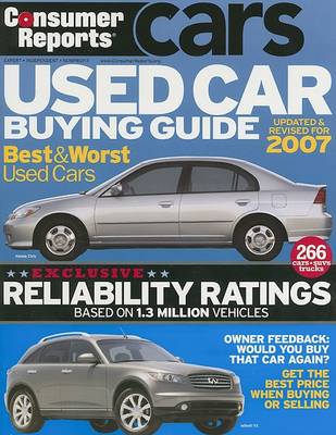 Cover of Consumer Reports Used Car Buying Guide