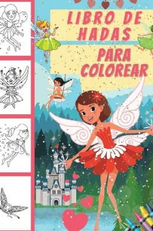 Cover of Libro de hadas para colorear