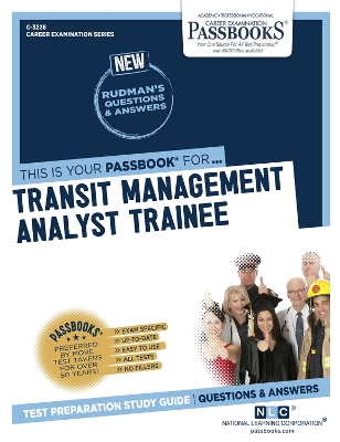 Book cover for Transit Management Analyst Trainee