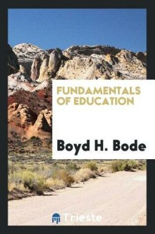 Cover of Fundamentals of Education