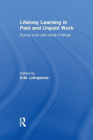 Cover of Lifelong Learning in Paid and Unpaid Work