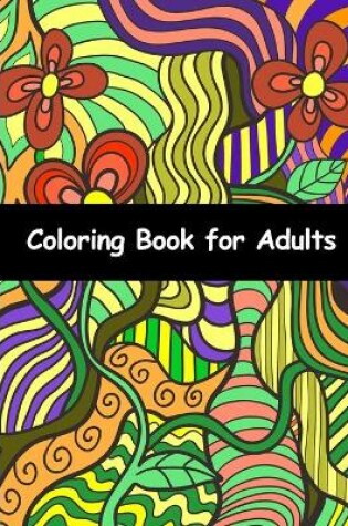 Cover of Coloring book for adults