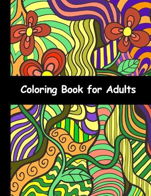 Book cover for Coloring book for adults