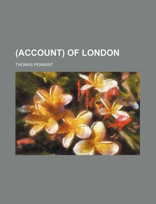 Book cover for (Account) of London