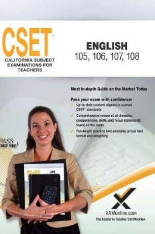 Cover of Cset English (105, 106, 107, 108)
