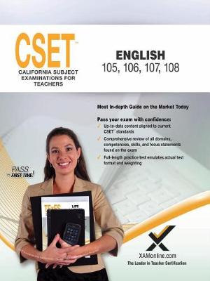 Book cover for Cset English (105, 106, 107, 108)