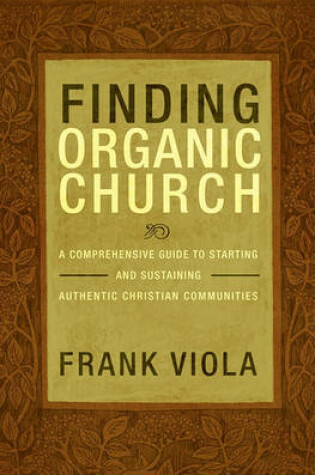 Cover of Finding Organic Church