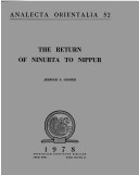 Book cover for The Return of Ninurta to Nippur