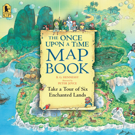 Book cover for The Once Upon a Time Map Book Big Book