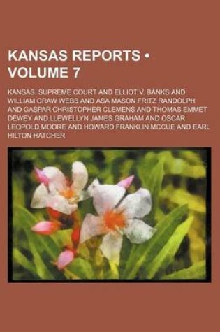 Cover of Kansas Reports (Volume 7)